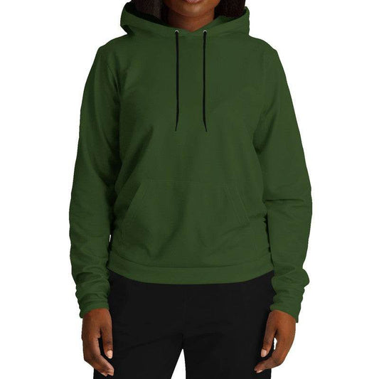 Deep Muted Lime Hoodie (GL2-MU-DE) - Woman Front