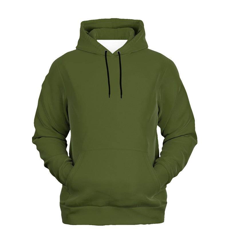Deep Muted Lime Hoodie (L-MU-DE) - Ghost Front