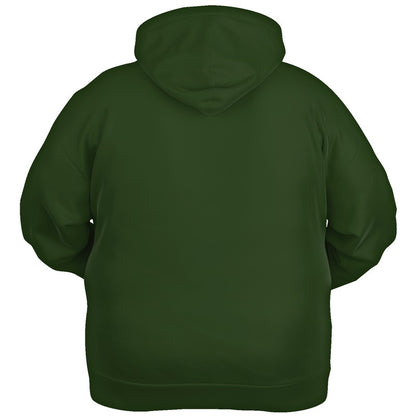 Deep Muted Lime Hoodie PLUS (GL2-MU-DE) - Ghost Back PLUS