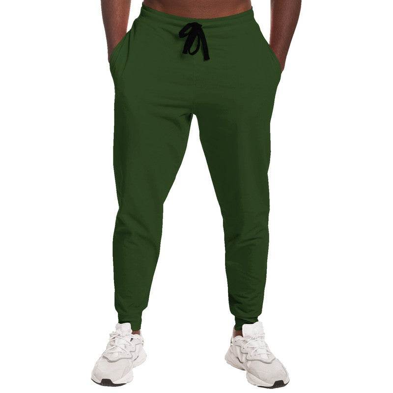 Deep Muted Lime Joggers (GL2-MU-DE) - Man Front