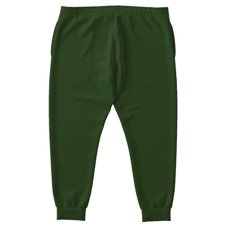 Deep Muted Lime Joggers PLUS (GL2-MU-DE) - Back PLUS
