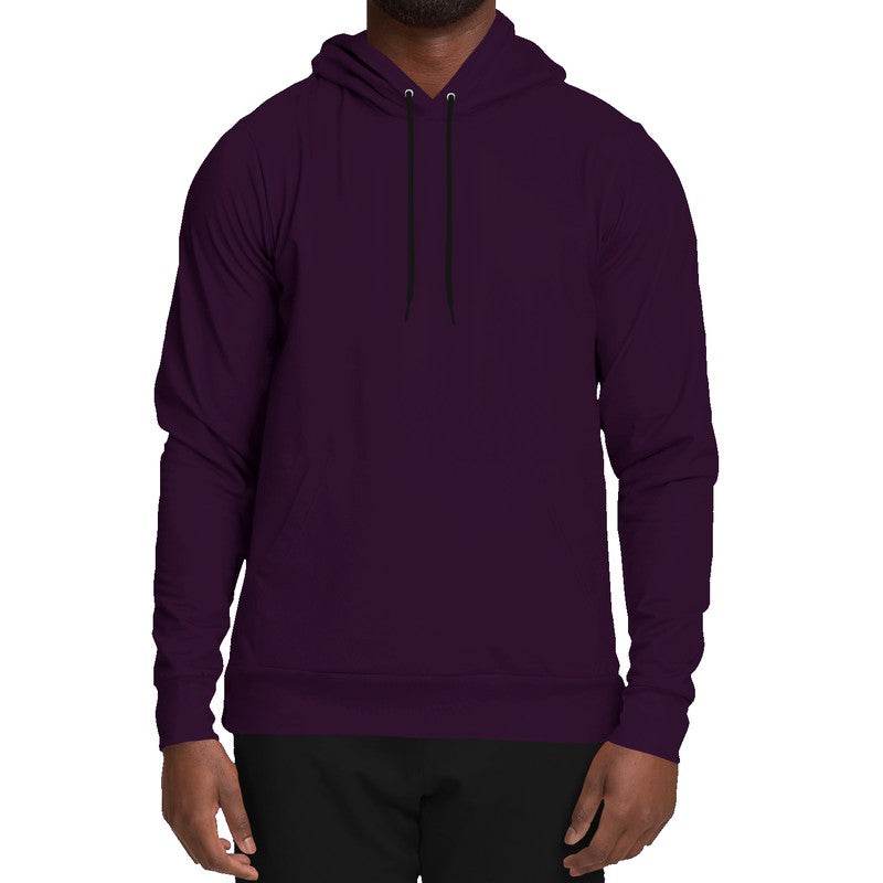 Deep Muted Magenta Hoodie (M-MU-DE) - Man Front