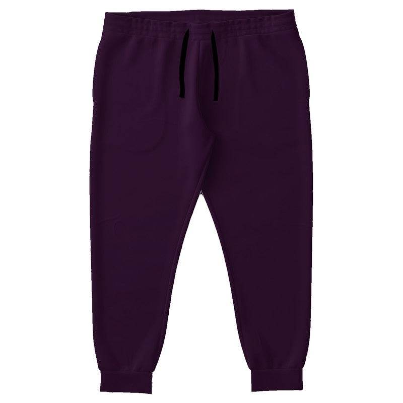 Deep Muted Magenta Joggers PLUS (M-MU-DE) - Front PLUS