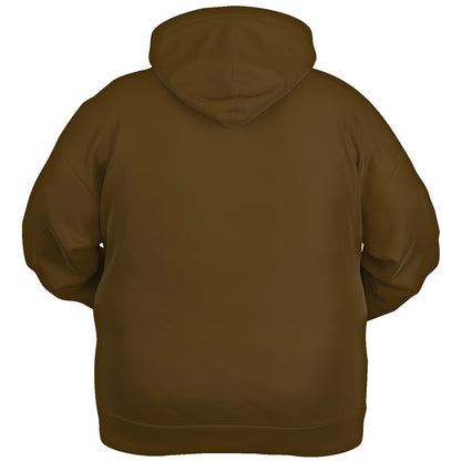 Deep Muted Orange Hoodie PLUS (YO2-MU-DE) - Ghost Back PLUS