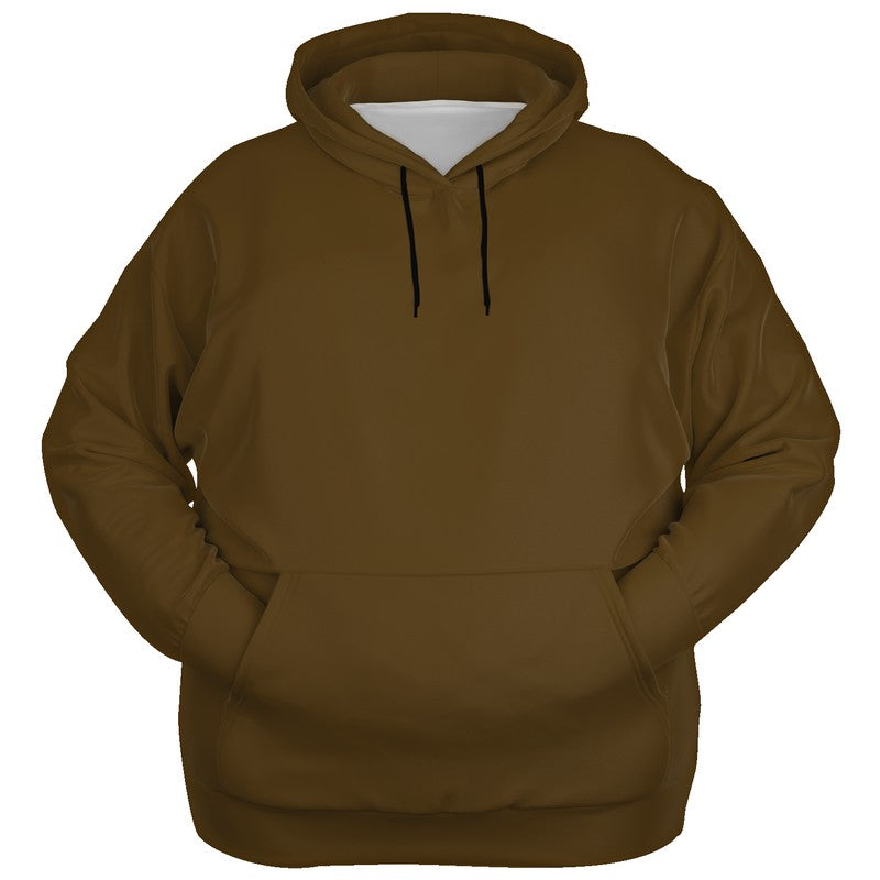 Deep Muted Orange Hoodie PLUS (YO2-MU-DE) - Ghost Front PLUS