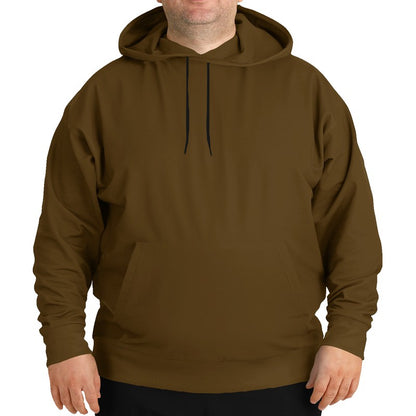Deep Muted Orange Hoodie PLUS (YO2-MU-DE) - Man Front PLUS