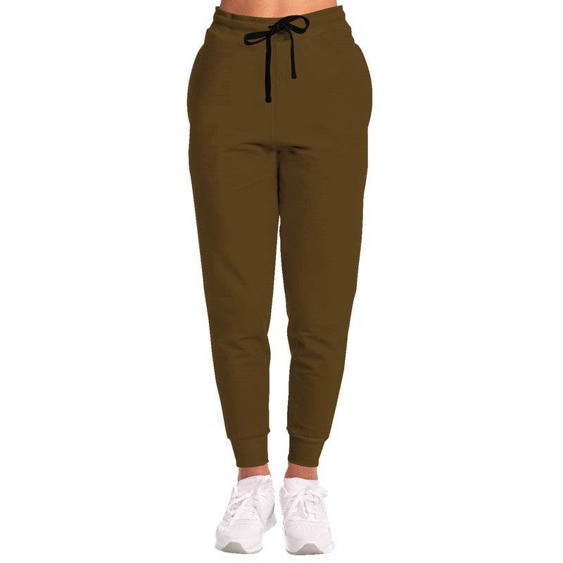 Deep Muted Orange Joggers (YO2-MU-DE) - Woman Front