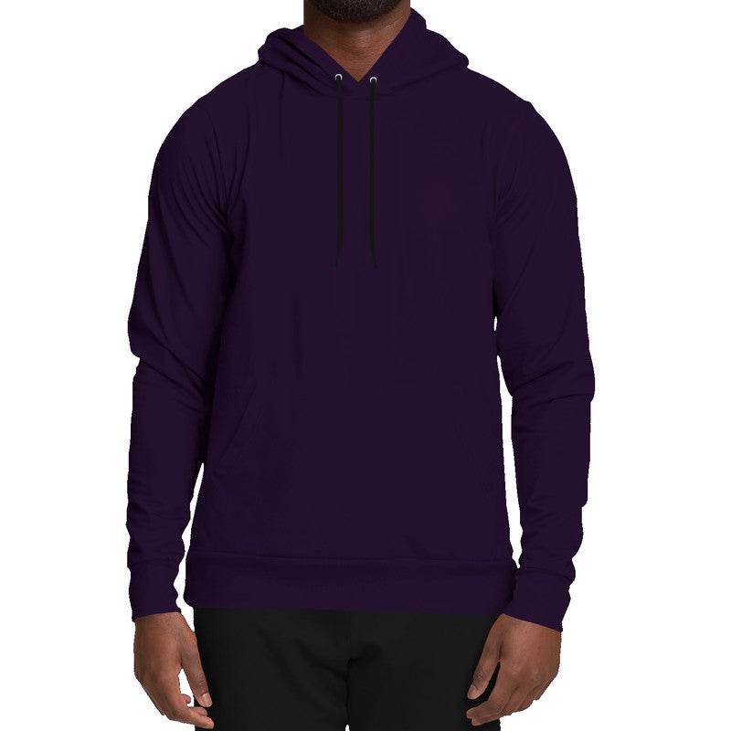 Deep Muted Purple Hoodie (MPU2-MU-DE) - Man Front