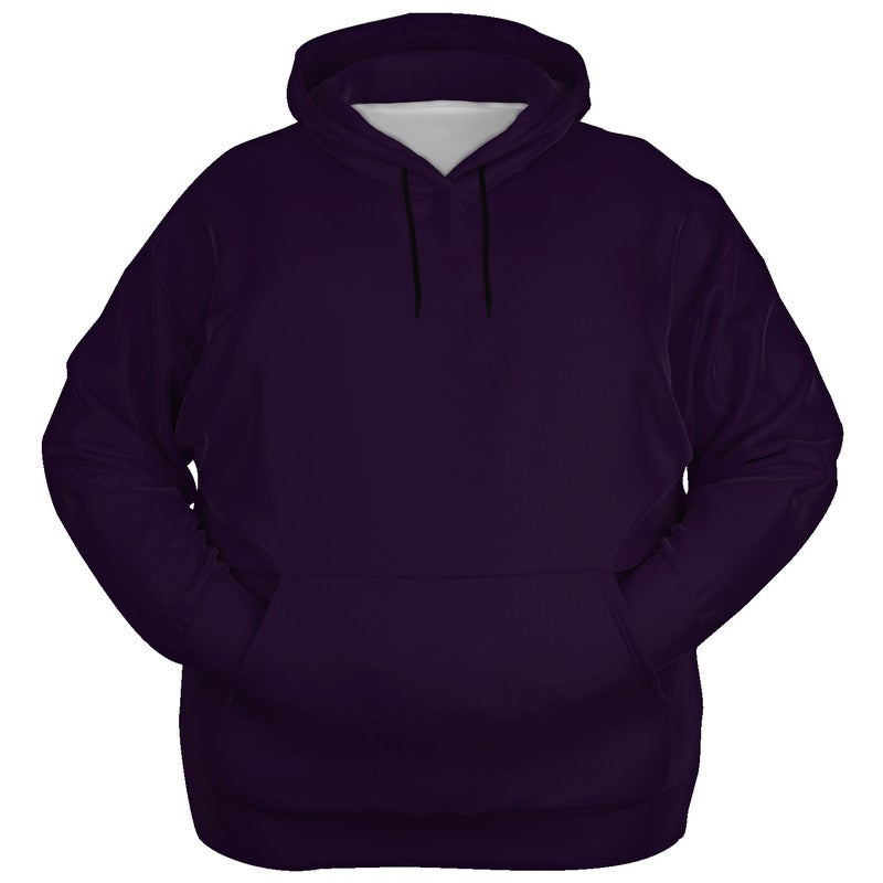 Deep Muted Purple Hoodie PLUS (MPU2-MU-DE) - Ghost Front PLUS