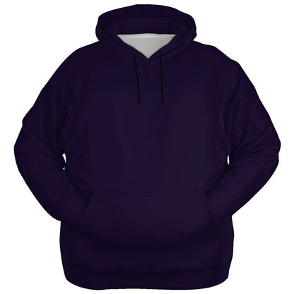 Deep Muted Purple Hoodie PLUS (PU-MU-DE) - Ghost Front PLUS