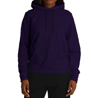 Deep Muted Purple Hoodie (PU-MU-DE) - Woman Front
