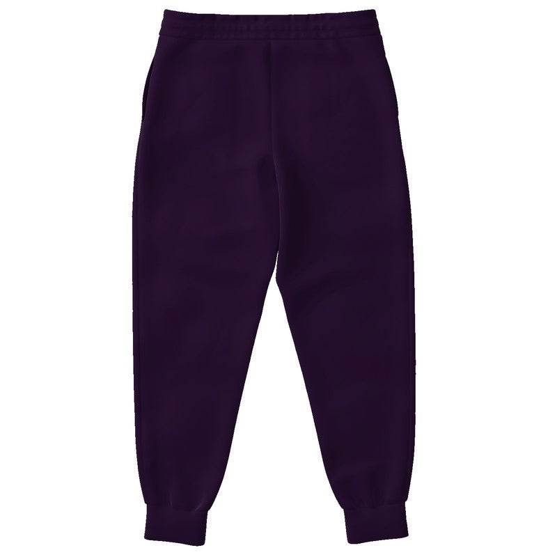 Deep Muted Purple Joggers (MPU2-MU-DE) - Back