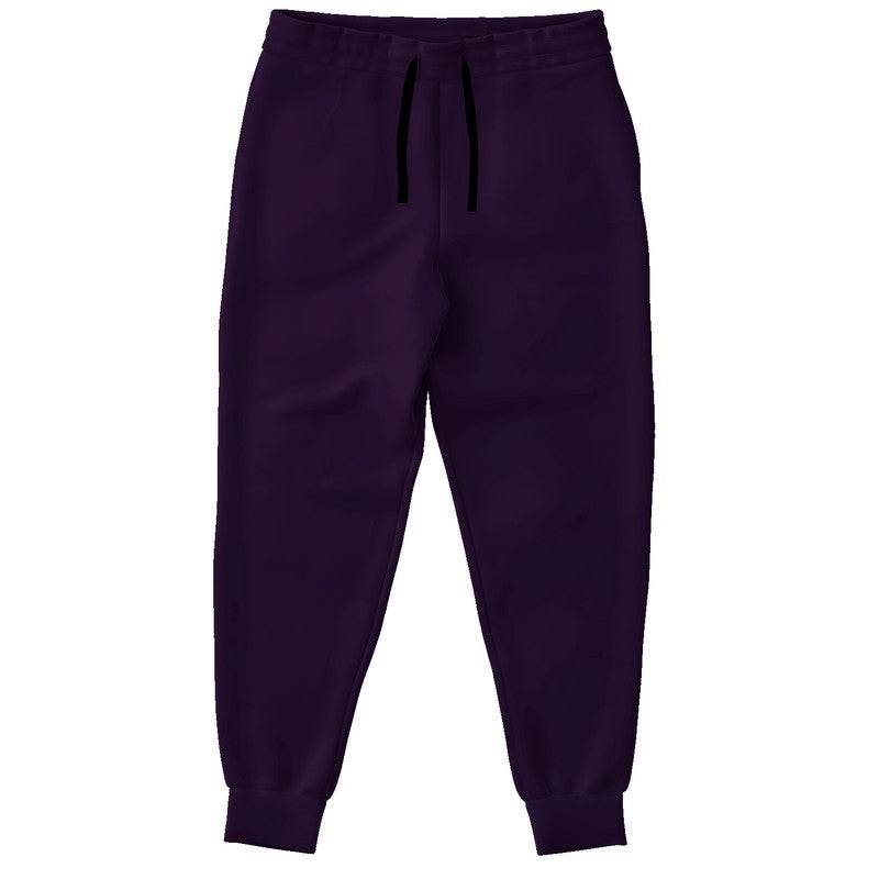 Deep Muted Purple Joggers (MPU2-MU-DE) - Front