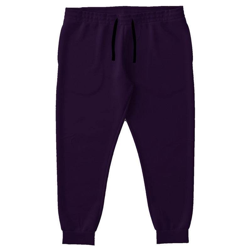 Deep Muted Purple Joggers PLUS (MPU2-MU-DE) - Front PLUS