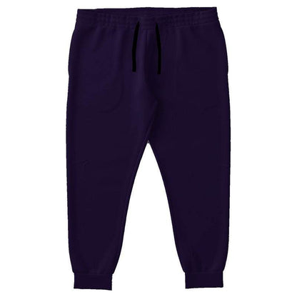Deep Muted Purple Joggers PLUS (PU-MU-DE) - Front PLUS