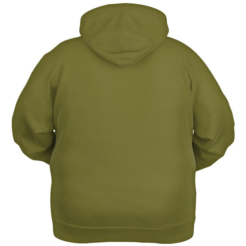 Deep Muted Yellow Hoodie PLUS (LY2-MU-DE) - Ghost Back PLUS