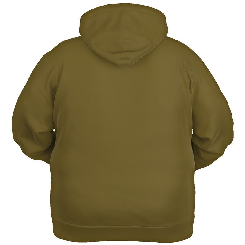 Deep Muted Yellow Hoodie PLUS (Y-MU-DE) - Ghost Back PLUS