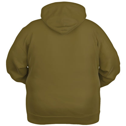 Deep Muted Yellow Hoodie PLUS (Y-MU-DE) - Ghost Back PLUS