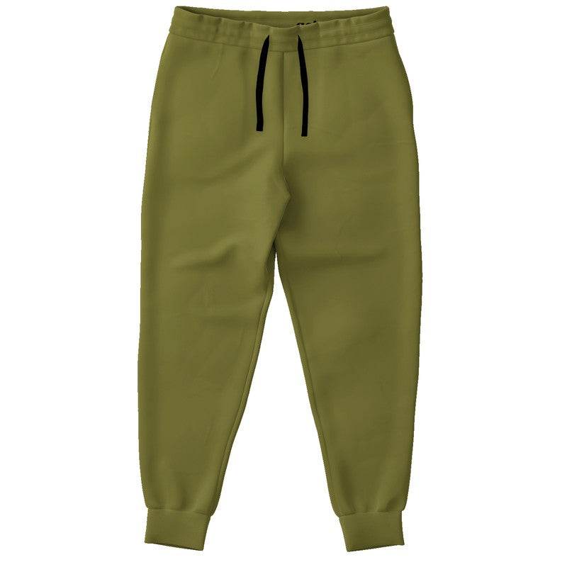 Deep Muted Yellow Joggers (LY2-MU-DE) - Front