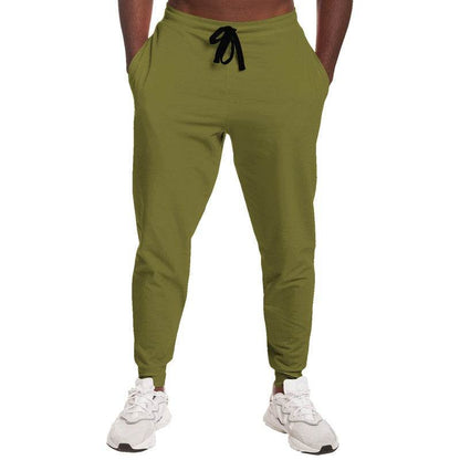 Deep Muted Yellow Joggers (LY2-MU-DE) - Man Front