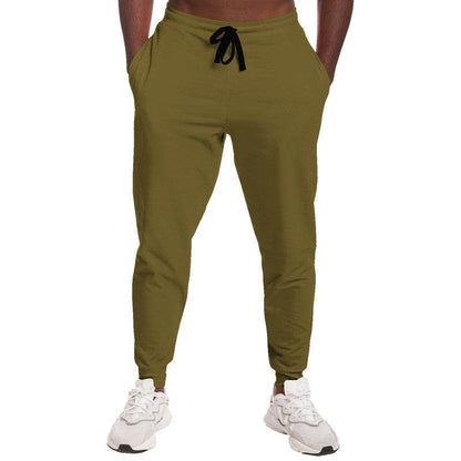 Deep Muted Yellow Joggers (Y-MU-DE) - Man Front