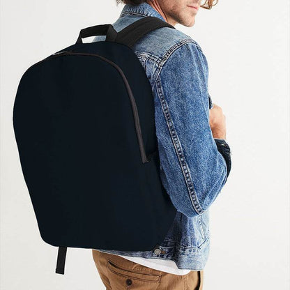 Deep Neutral Blue Waterproof Backpack (B-NE-DE) - Man CloseUp