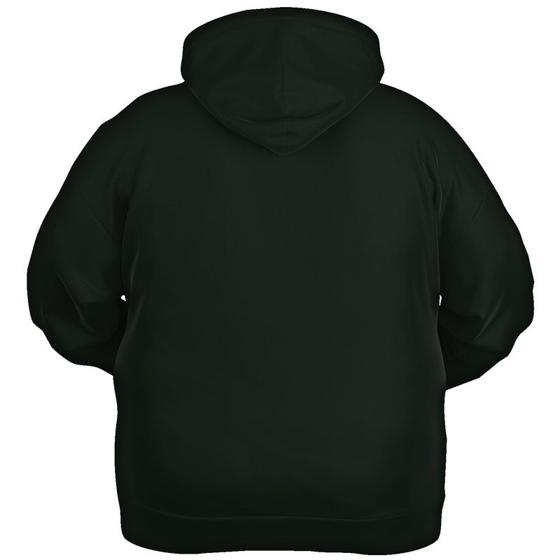 Deep Neutral Green Hoodie PLUS (G-NE-DE) - Ghost Back PLUS