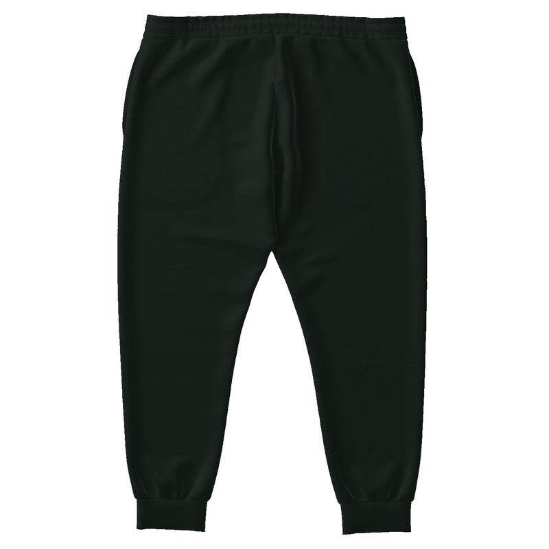 Deep Neutral Green Joggers PLUS (G-NE-DE) - Back PLUS