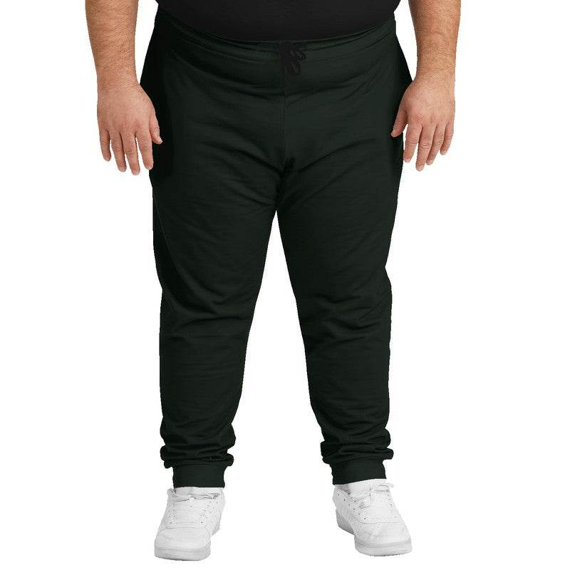 Deep Neutral Green Joggers PLUS (G-NE-DE) - Man Front PLUS