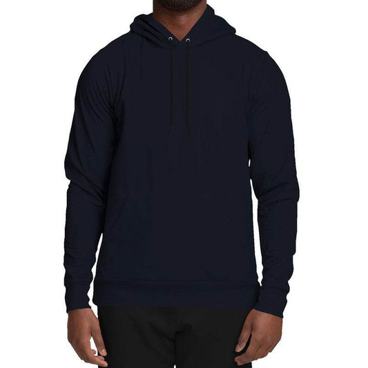 Deep Neutral Indigo Hoodie (I-NE-DE) - Man Front