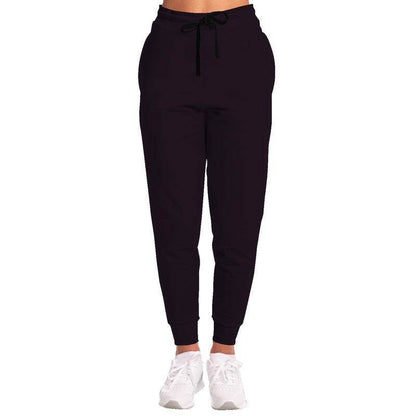 Deep Neutral Magenta Joggers (M-NE-DE) - Woman Front