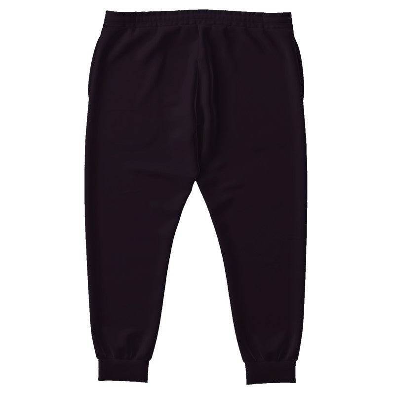 Deep Neutral Magenta Joggers PLUS (M-NE-DE) - Back PLUS