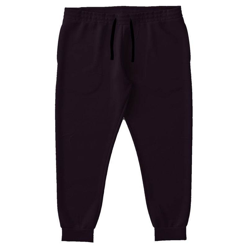 Deep Neutral Magenta Joggers PLUS (M-NE-DE) - Front PLUS
