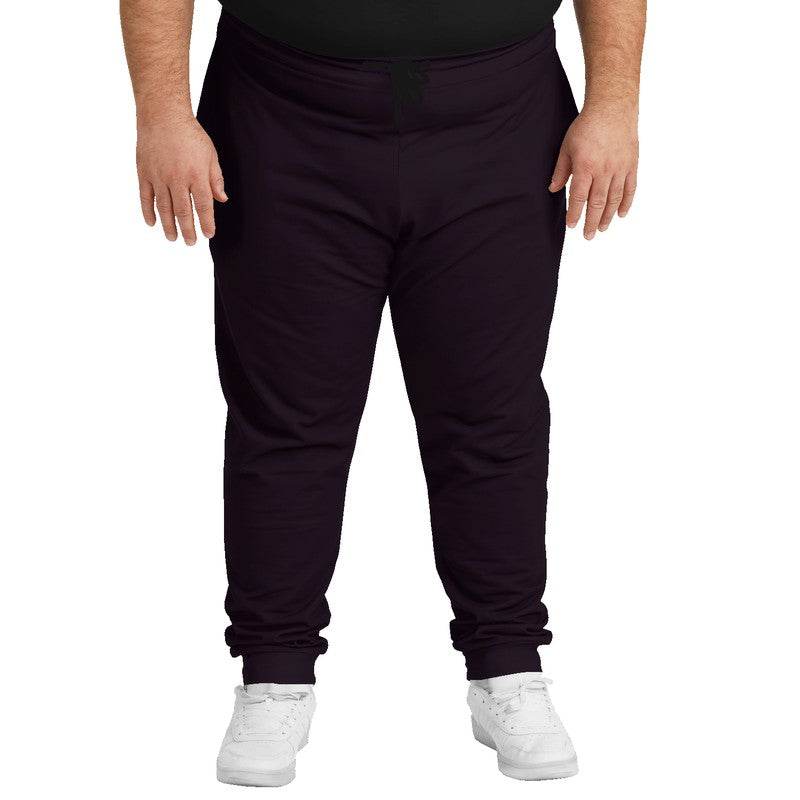 Deep Neutral Magenta Joggers PLUS (M-NE-DE) - Man Front PLUS