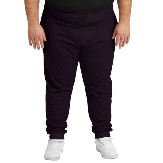 Deep Neutral Magenta Joggers PLUS (M-NE-DE) - Man Front PLUS