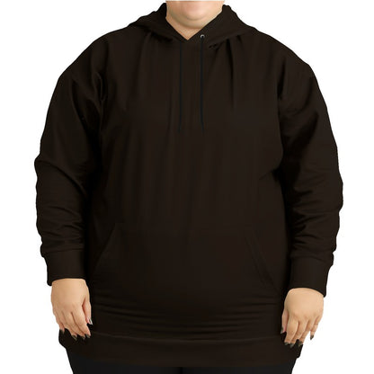 Deep Neutral Orange Hoodie PLUS (O-NE-DE) - Woman Front PLUS