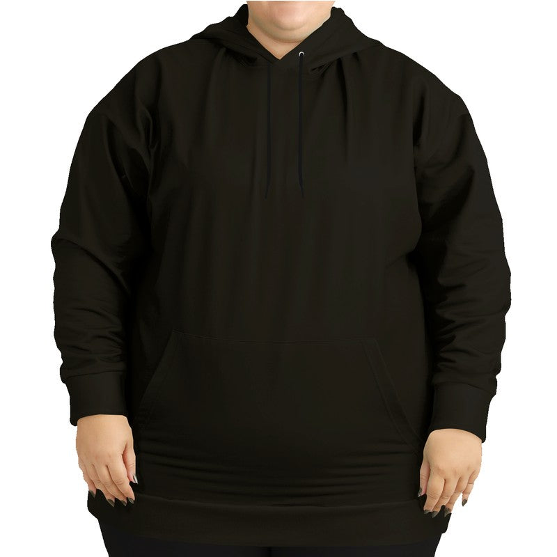 Deep Neutral Yellow Hoodie PLUS (Y-NE-DE) - Woman Front PLUS