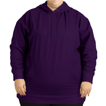 Deep Pruple Hoodie PLUS (MPU2-ME-DE) - Woman Front PLUS