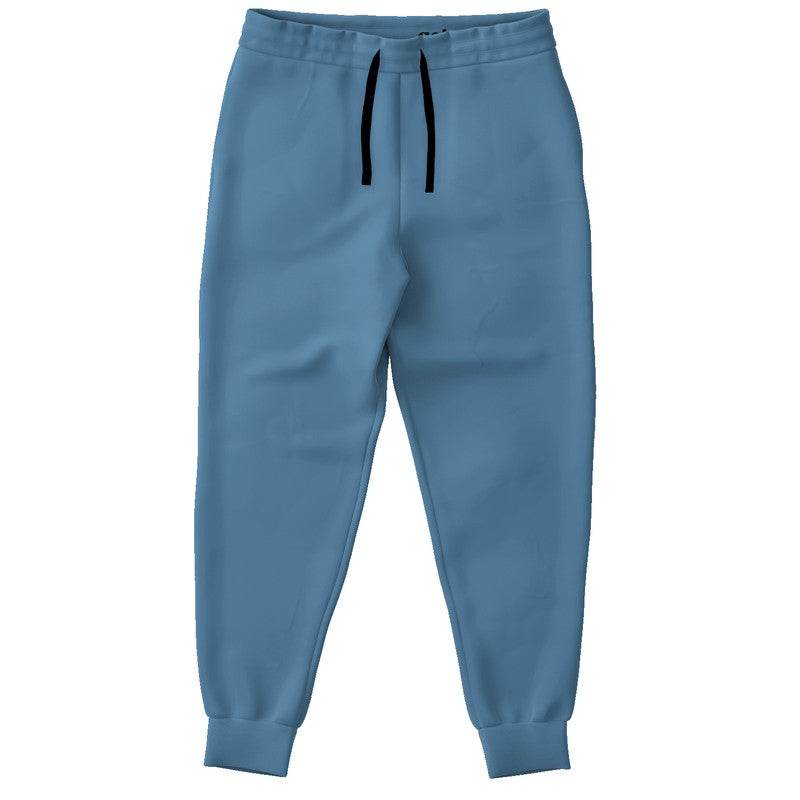 Dusty Blue Joggers (B-MU-ME) - Front