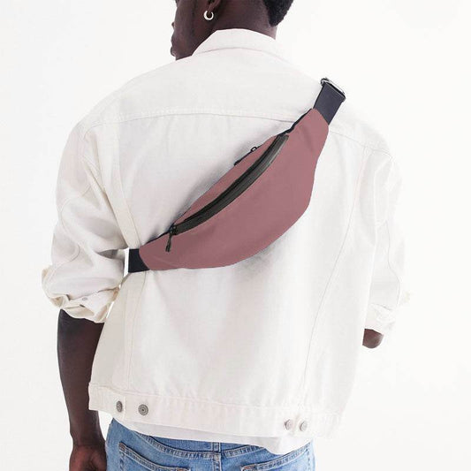 Dusty Pink Belt Bag (RPI2-FM-ML) - Man Back