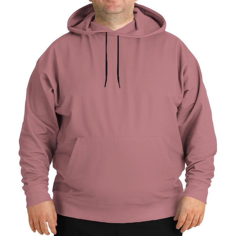 Dusty Pink Hoodie PLUS (RPI2-FM-ML) - Man Front PLUS