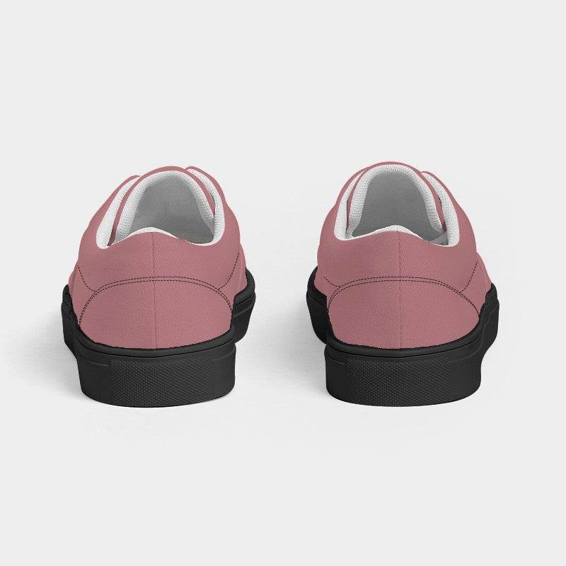 Dusty Pink Men's Canvas Sneakers (RPI2-FM-ML) - Back