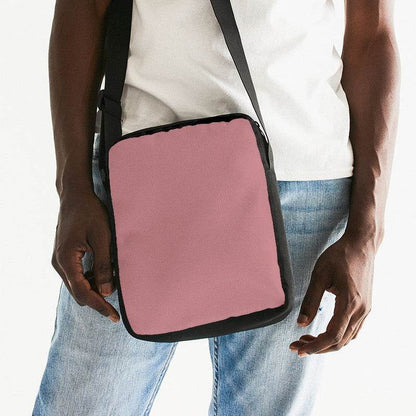 Dusty Pink Messenger Pouch (RPI2-FM-ML) - Man Front CloseUp