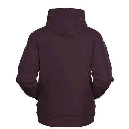 Eggplant Hoodie (PIM2-NE-DA) - Ghost Back