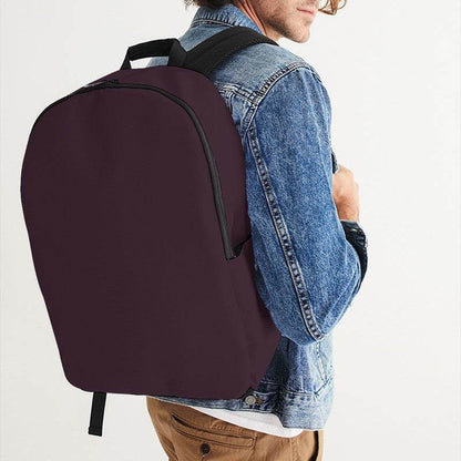 Eggplant Waterproof Backpack (PIM2-NE-DA) - Man CloseUp