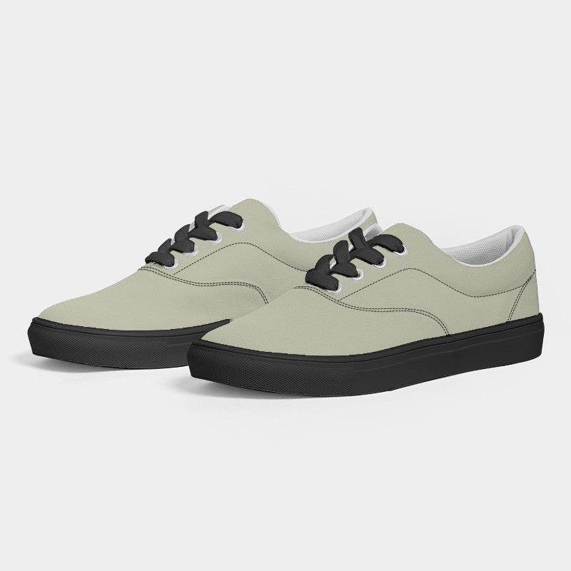 Eggshell Women's Canvas Sneakers (LY2-NE-LG) - Side 3