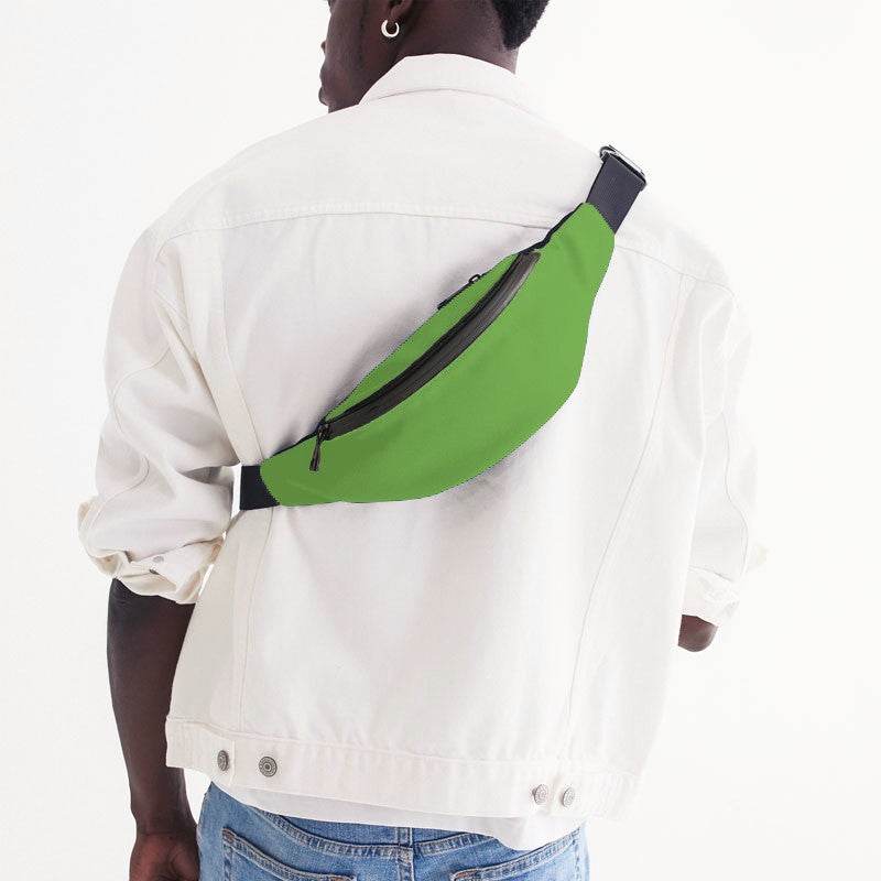 Electric Green Belt Bag (GL2-BR-ME) - Man Back
