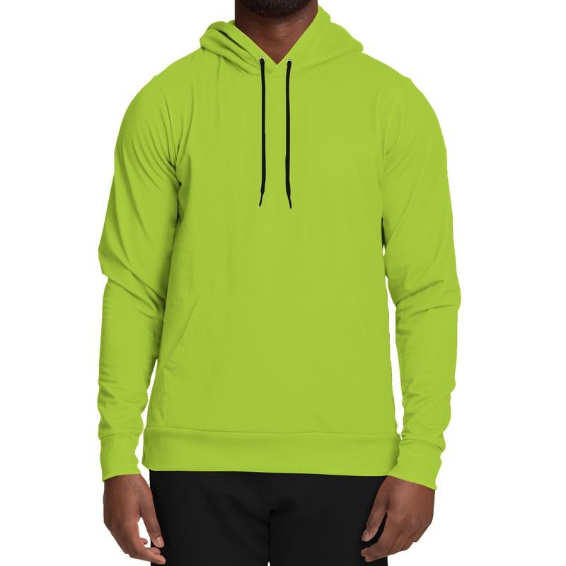 Electric Green Hoodie (C38M0Y100K0) - Man Front