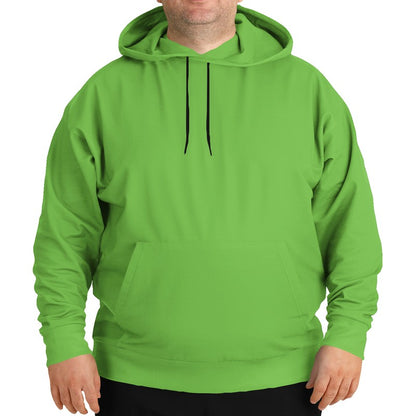 Electric Green Hoodie PLUS (GL2-BR-ME) - Man Front PLUS