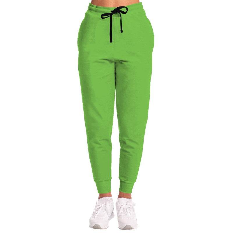 Electric Green Joggers (GL2-BR-ME) - Woman Front